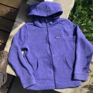 Patagonia girls better sweater zip
